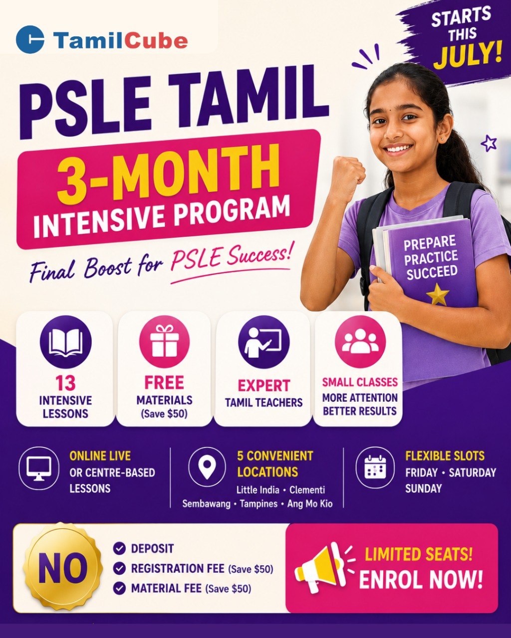 PSLE Tamil Intensive Program